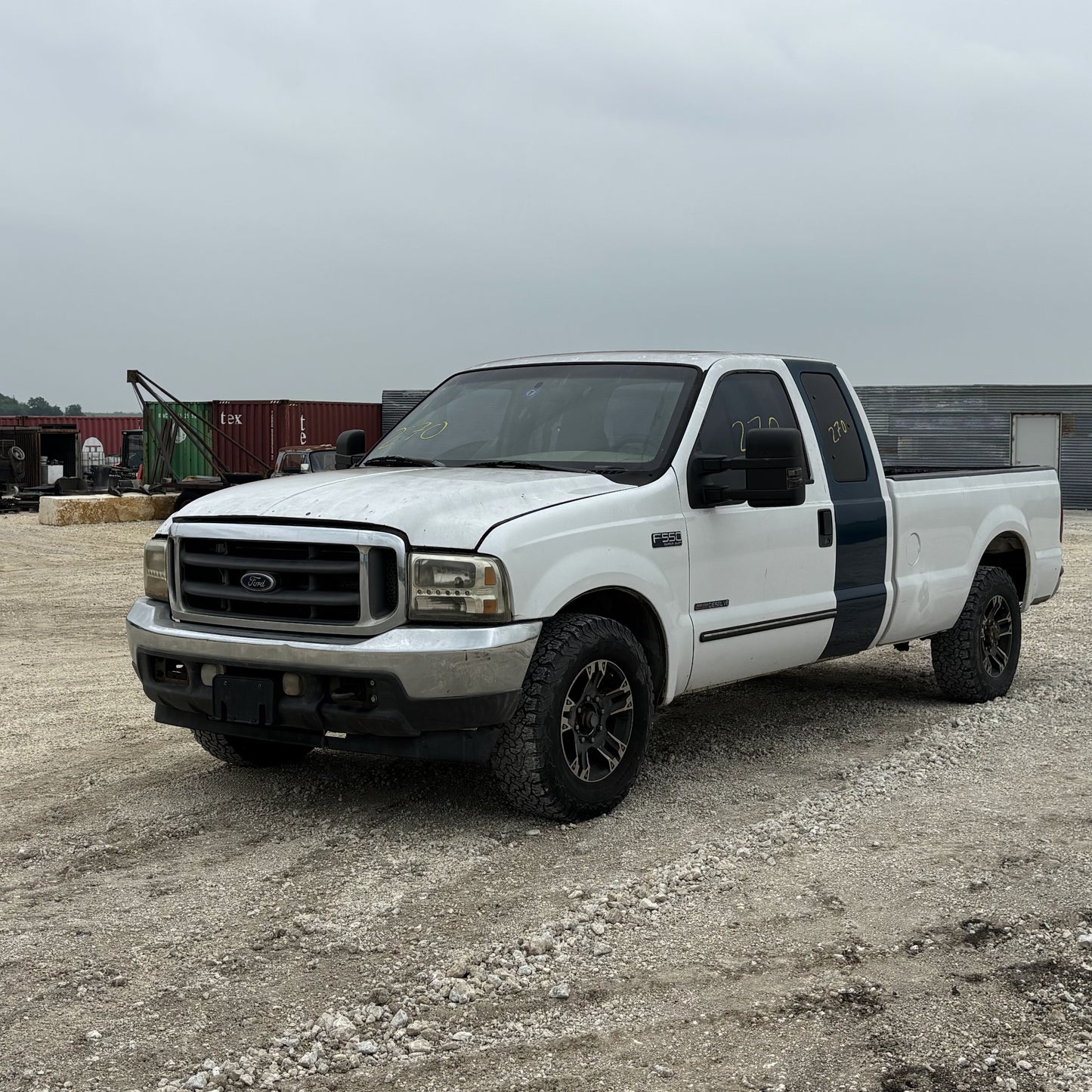 99-07 Ford F250 F350 Hood Z1 White