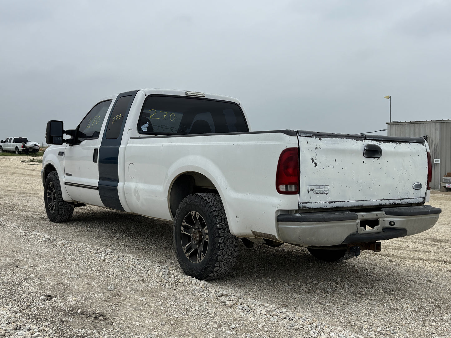 99-07 Ford F250 F350 Rear LH Left Driver Extended Cab Door Teal