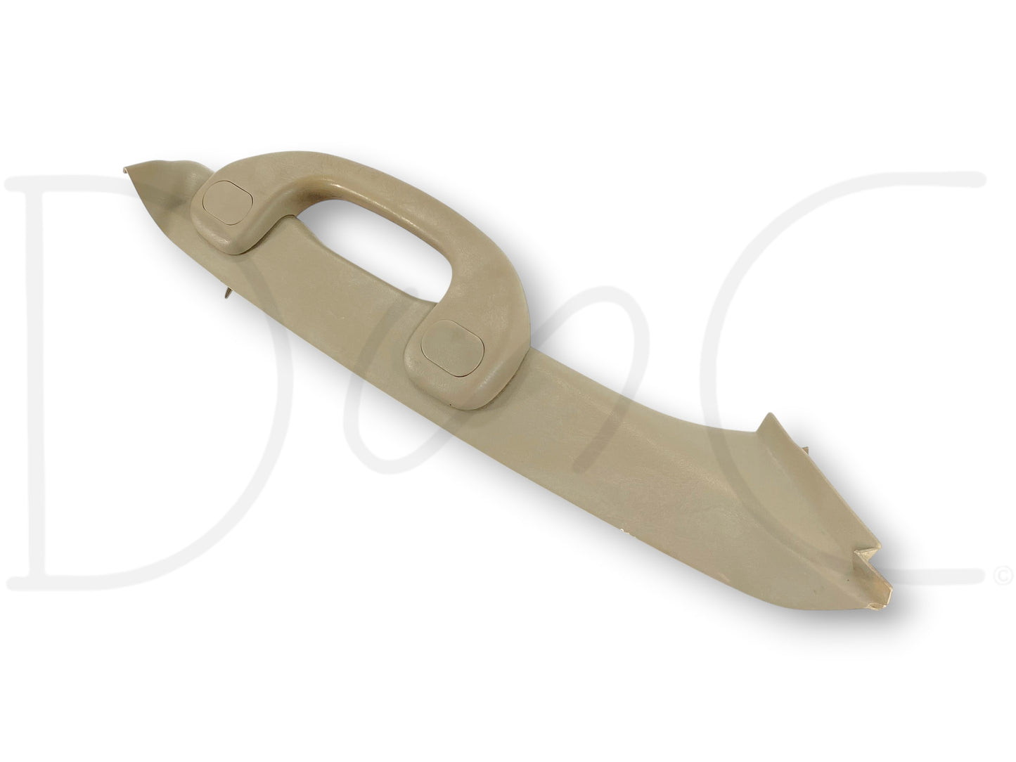 03-07 Ford F250 F350 RH Right Passenger A-Pillar Trim Grab Handle Tan OE
