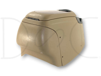 99-07 Ford F250 F350 Lariat Super Duty Center Console Floor Storage Tan OE