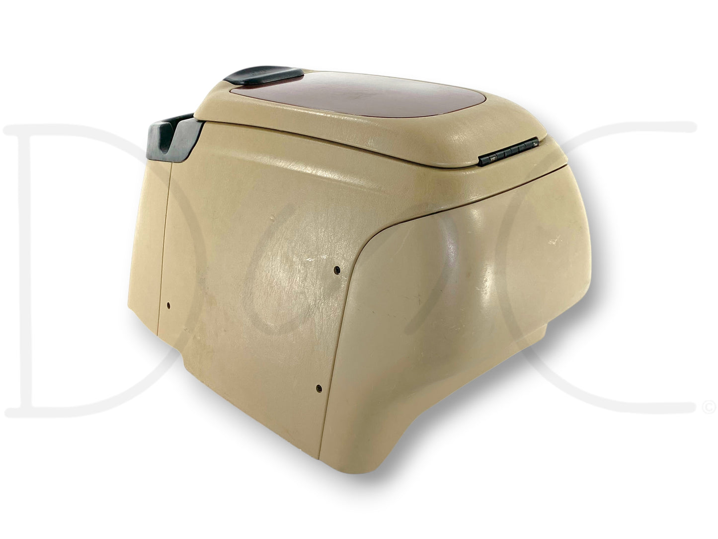 99-07 Ford F250 F350 Lariat Super Duty Center Console Floor Storage Tan OE