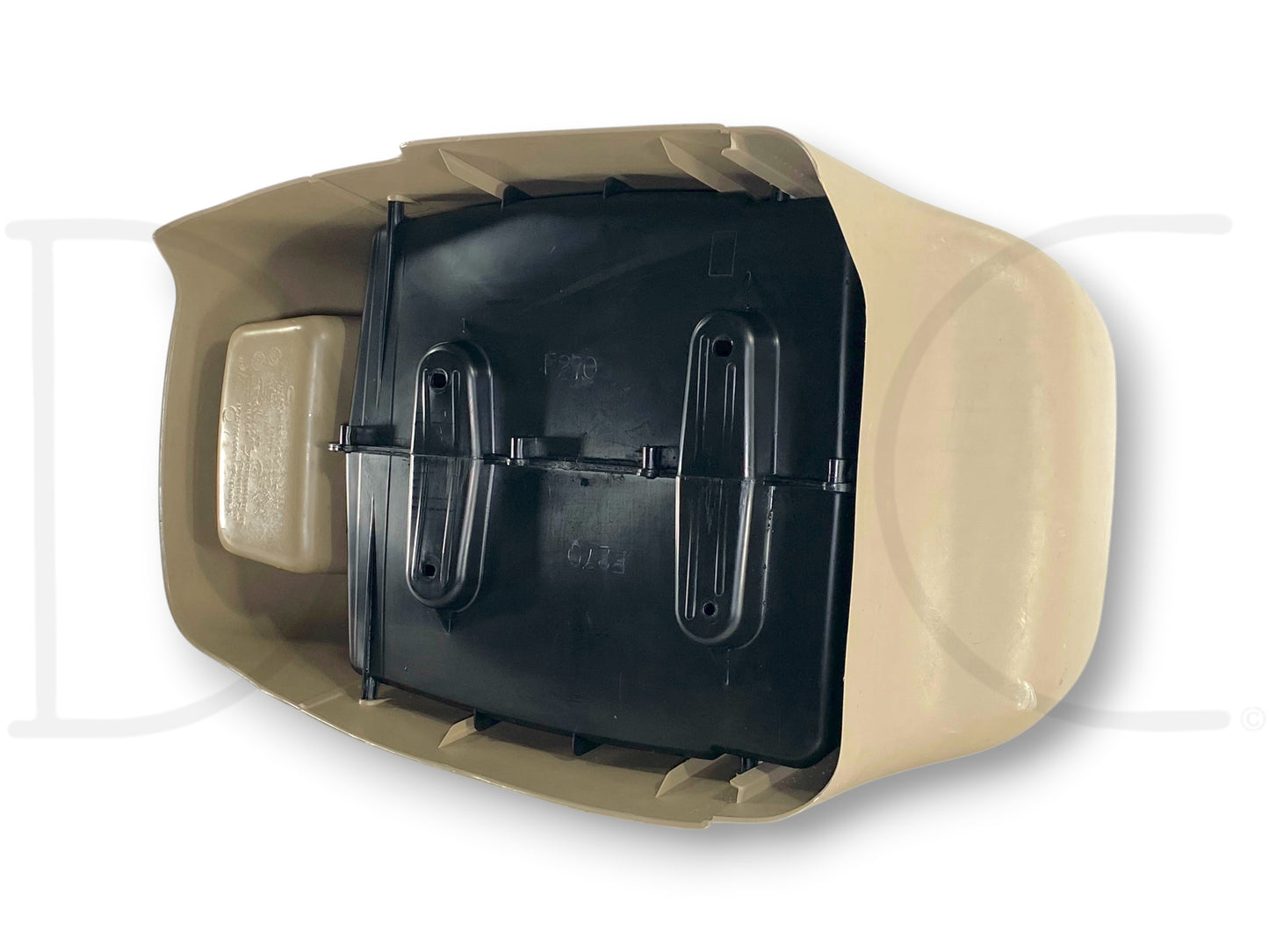 99-07 Ford F250 F350 Lariat Super Duty Center Console Floor Storage Tan OE