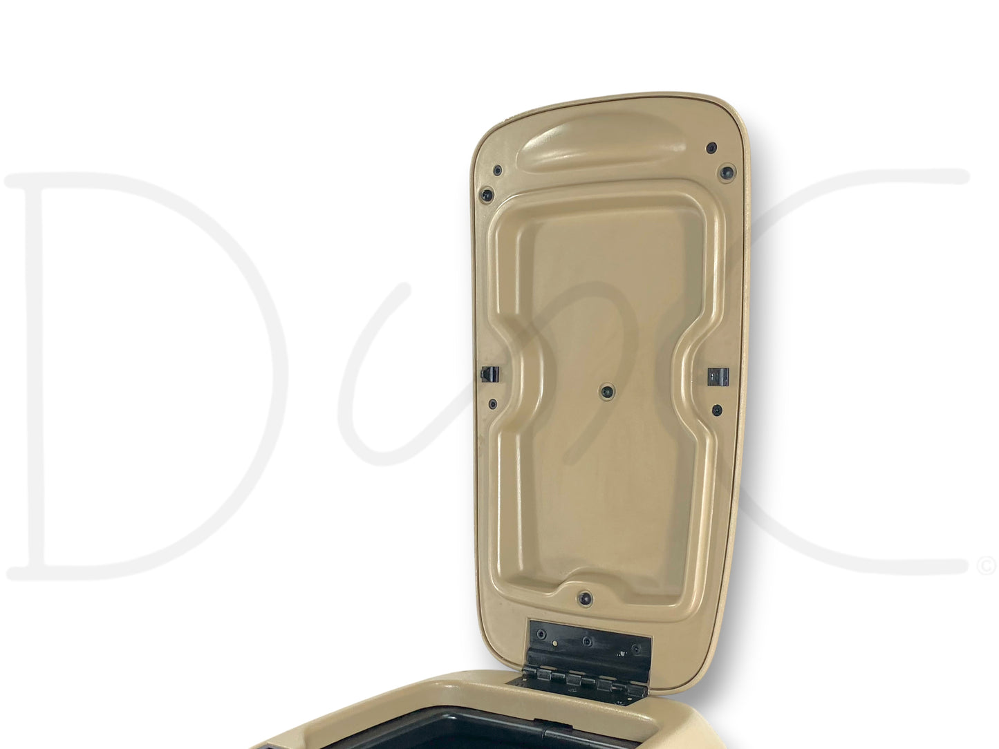 99-07 Ford F250 F350 Lariat Super Duty Center Console Floor Storage Tan OE