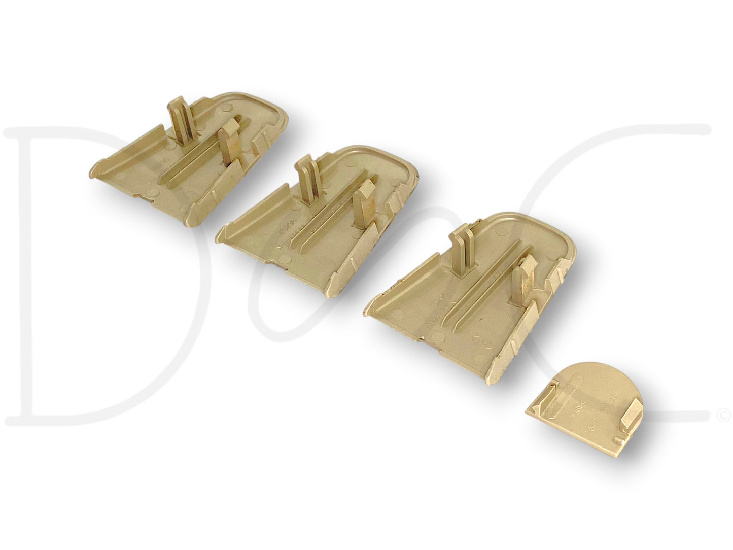 99-07 Ford F250 F350 Super Duty Dashboard Dash Bolt Cover Trim Set Tan OE