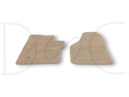 03-07 Ford F250 F350 Super Duty Front Floor Mat Set Tan Floormats RH LH OEM