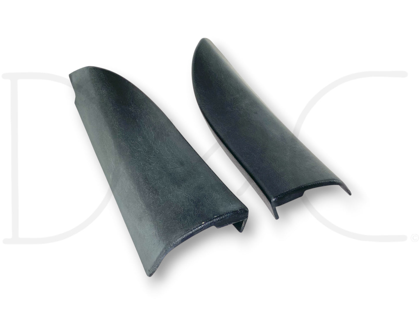 99-07 Ford F250 F350 LH RH Left Right Door Sail Trim Panel Covers Set Black OE