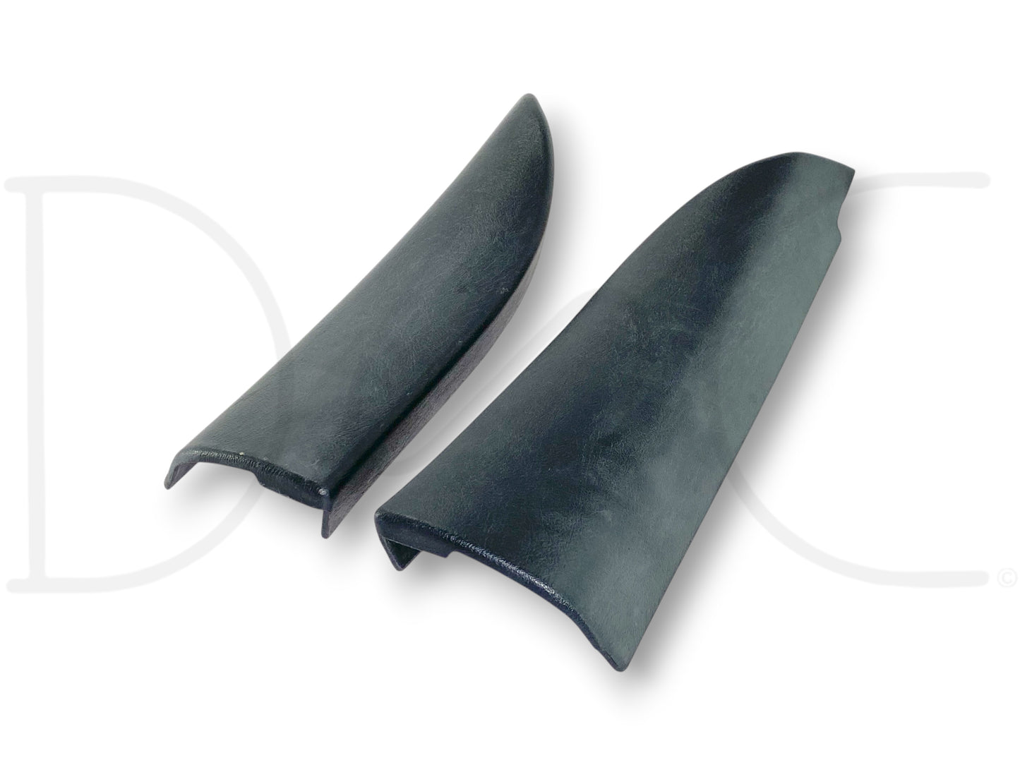 99-07 Ford F250 F350 LH RH Left Right Door Sail Trim Panel Covers Set Black OE