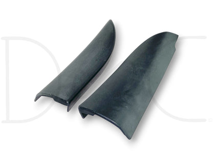 99-07 Ford F250 F350 LH RH Left Right Door Sail Trim Panel Covers Set Black OE
