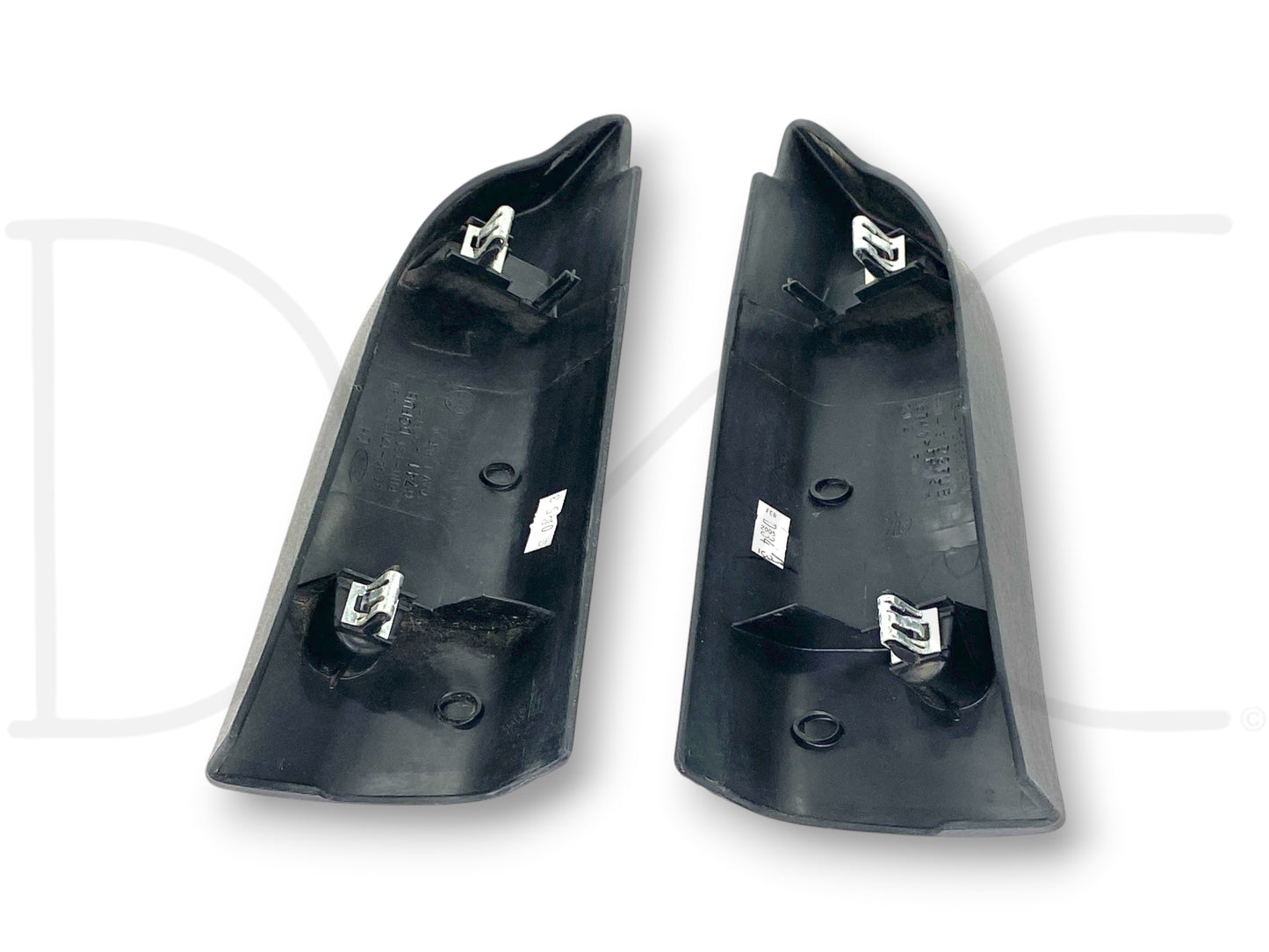 99-07 Ford F250 F350 LH RH Left Right Door Sail Trim Panel Covers Set Black OE