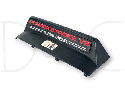 03-07 Ford F250 F350 Top Fan Shroud Emblem Cover Powerstroke V8 Diesel