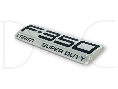 05-07 Ford F350 F-350 Lariat Super Duty Fender Badge Logo Plate OEM