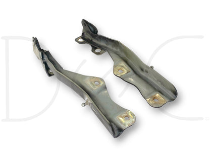 99-07 Ford F250 F350 Super Duty Hood Hinge Set Brown Hood Hinges OE RH LH Pair