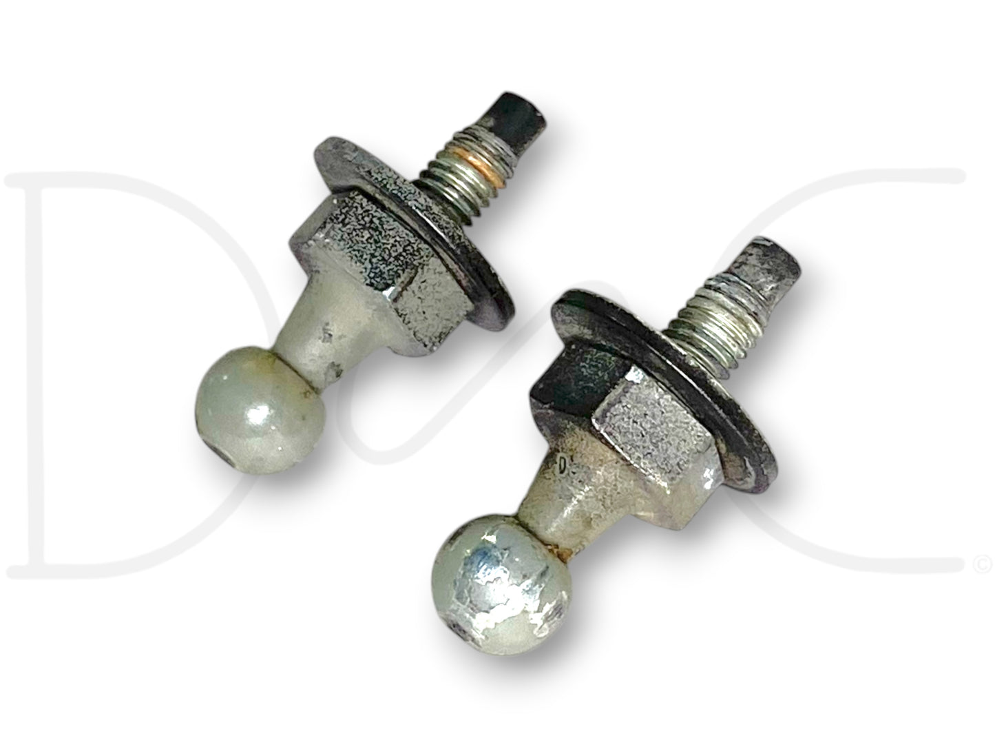 99-07 Ford F250 F350 Hood Strut Support Shock Ball Lower Stud Pair Set