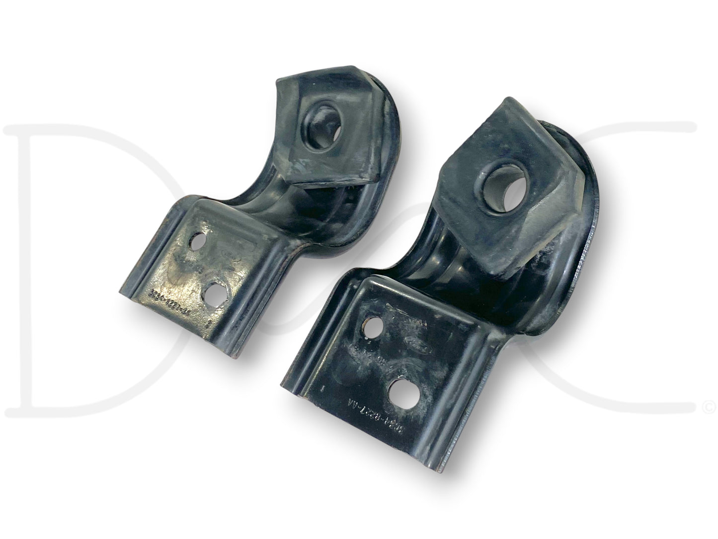 03-07 Ford F250 F350 Upper Radiator Mount Bracket Pair OE Brackets