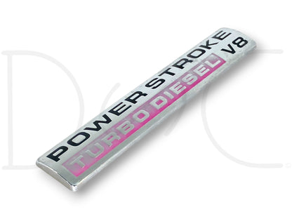 05-07 Ford F250 F350 6.0 6.0L Powerstroke V8 Turbo Diesel Door Badge Emblem OE