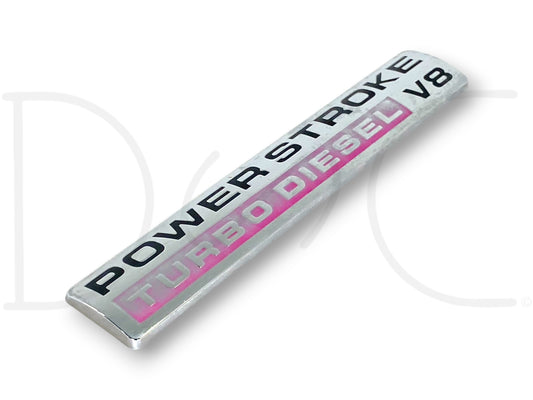 05-07 Ford F250 F350 6.0 6.0L Powerstroke V8 Turbo Diesel Door Badge Emblem OE