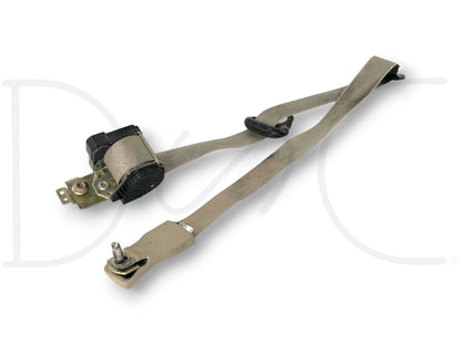 05-07 Ford F250 F350 LH Left Driver Front Seat Belt Seatbelt Tan OE *Blem*