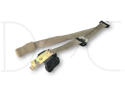 05-07 Ford F250 F350 LH Left Driver Front Seat Belt Seatbelt Tan OE *Blem*