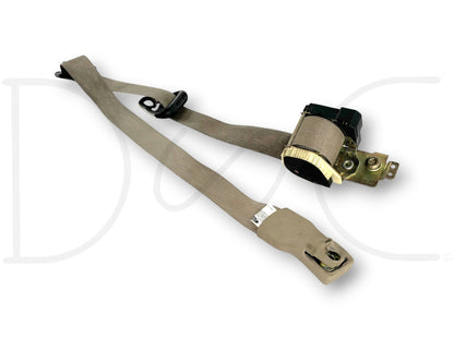05-07 Ford F250 F350 RH Right Passenger Front Seat Belt Seatbelt Tan OE
