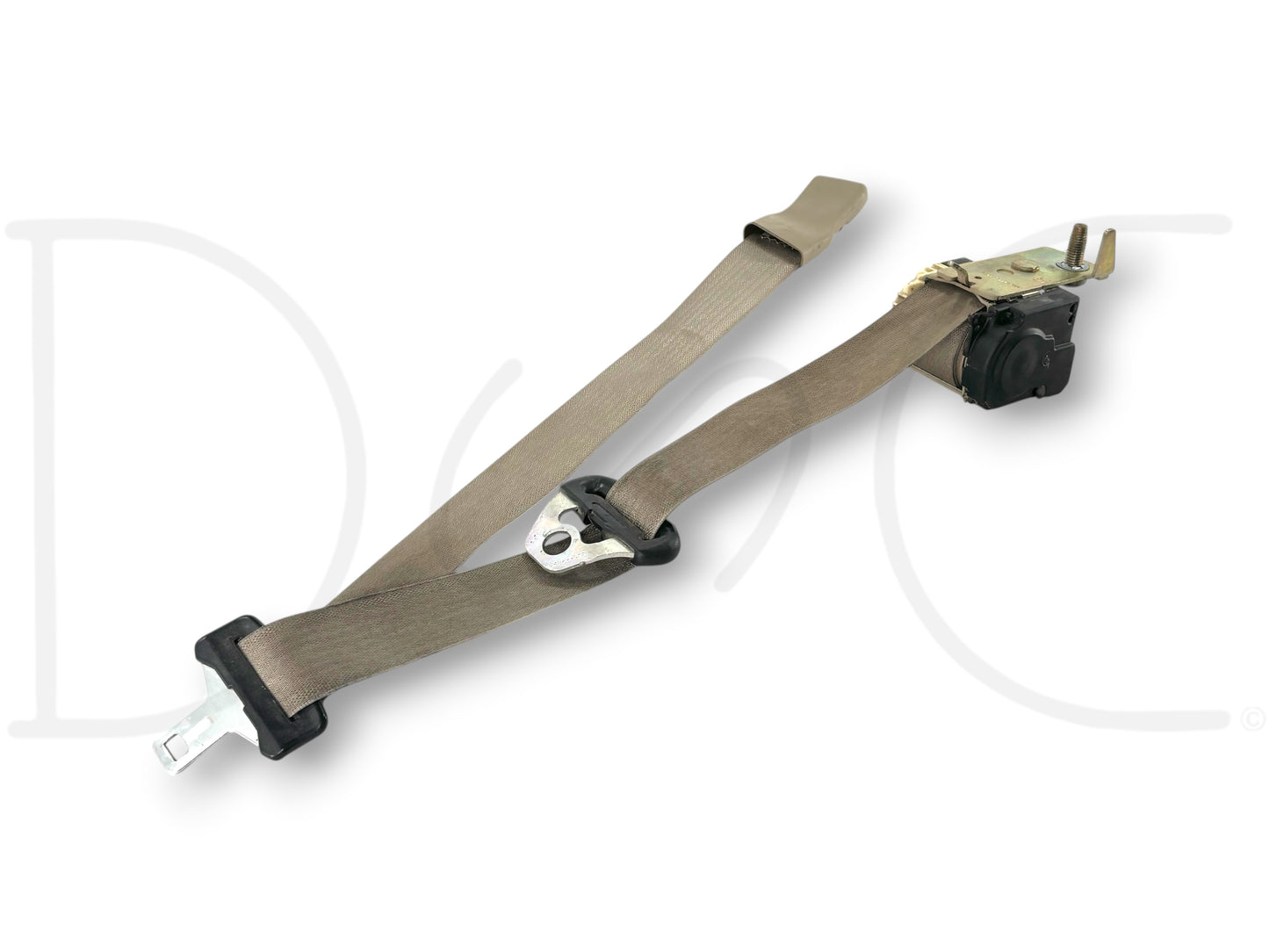 05-07 Ford F250 F350 RH Right Passenger Front Seat Belt Seatbelt Tan OE