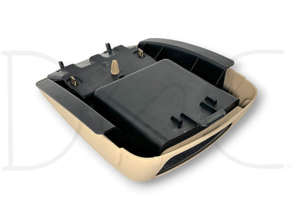 05-07 Ford F250 F350 Overhead Console Assembly Tan 5C34-25519C44A