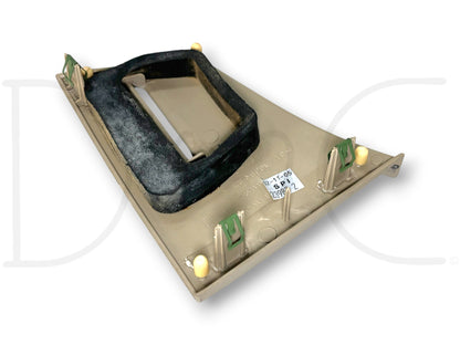 99-07 Ford F250 F350 LH Driver Dash End Cap Side Panel Defrost Vent Tan OE