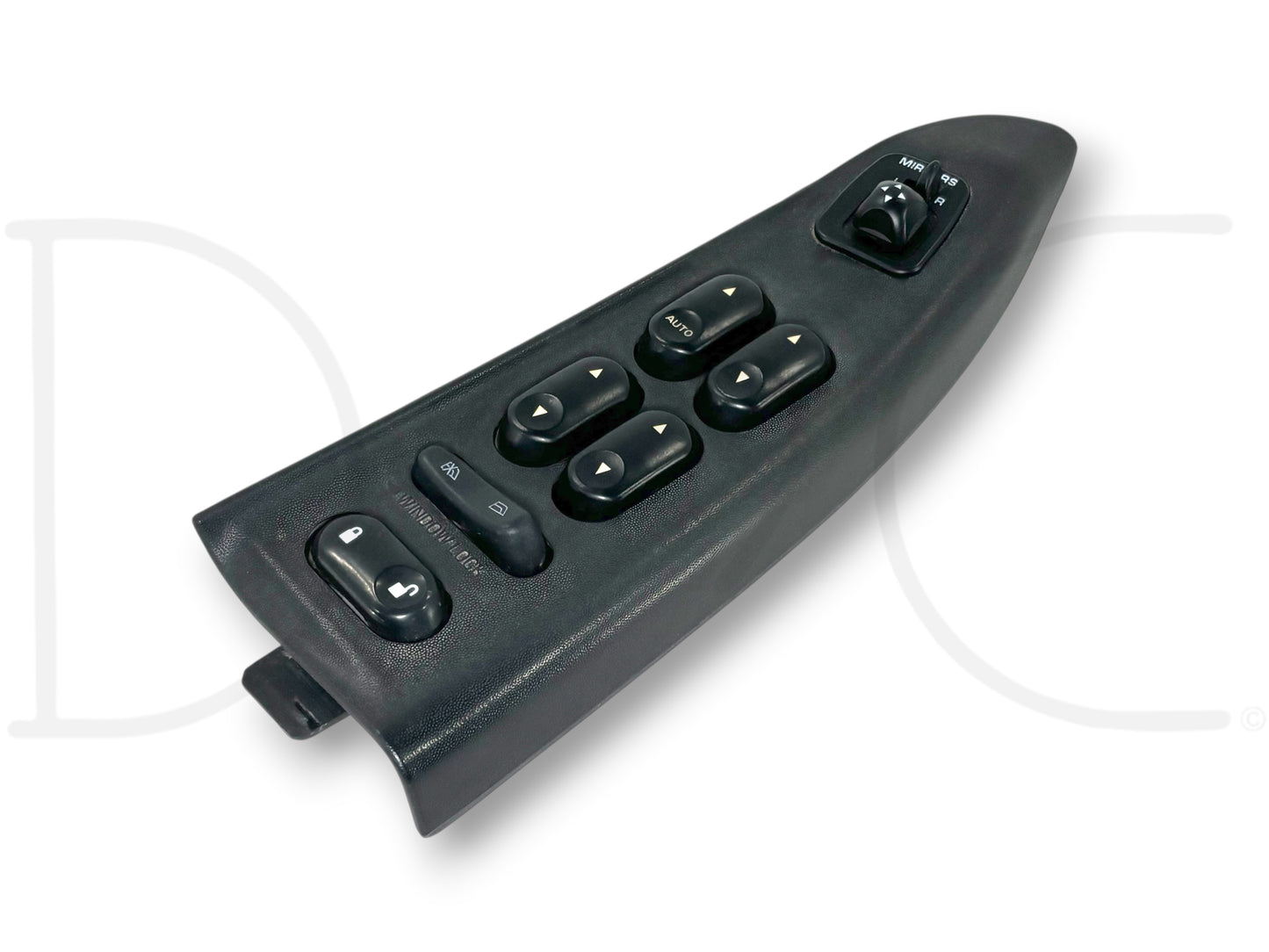02-05 Ford F250 F350 LH Left Driver Front Power Window Lock Switch Panel Black