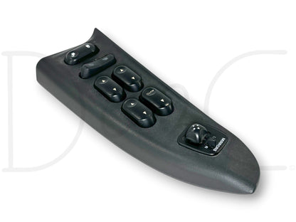 02-05 Ford F250 F350 LH Left Driver Front Power Window Lock Switch Panel Black