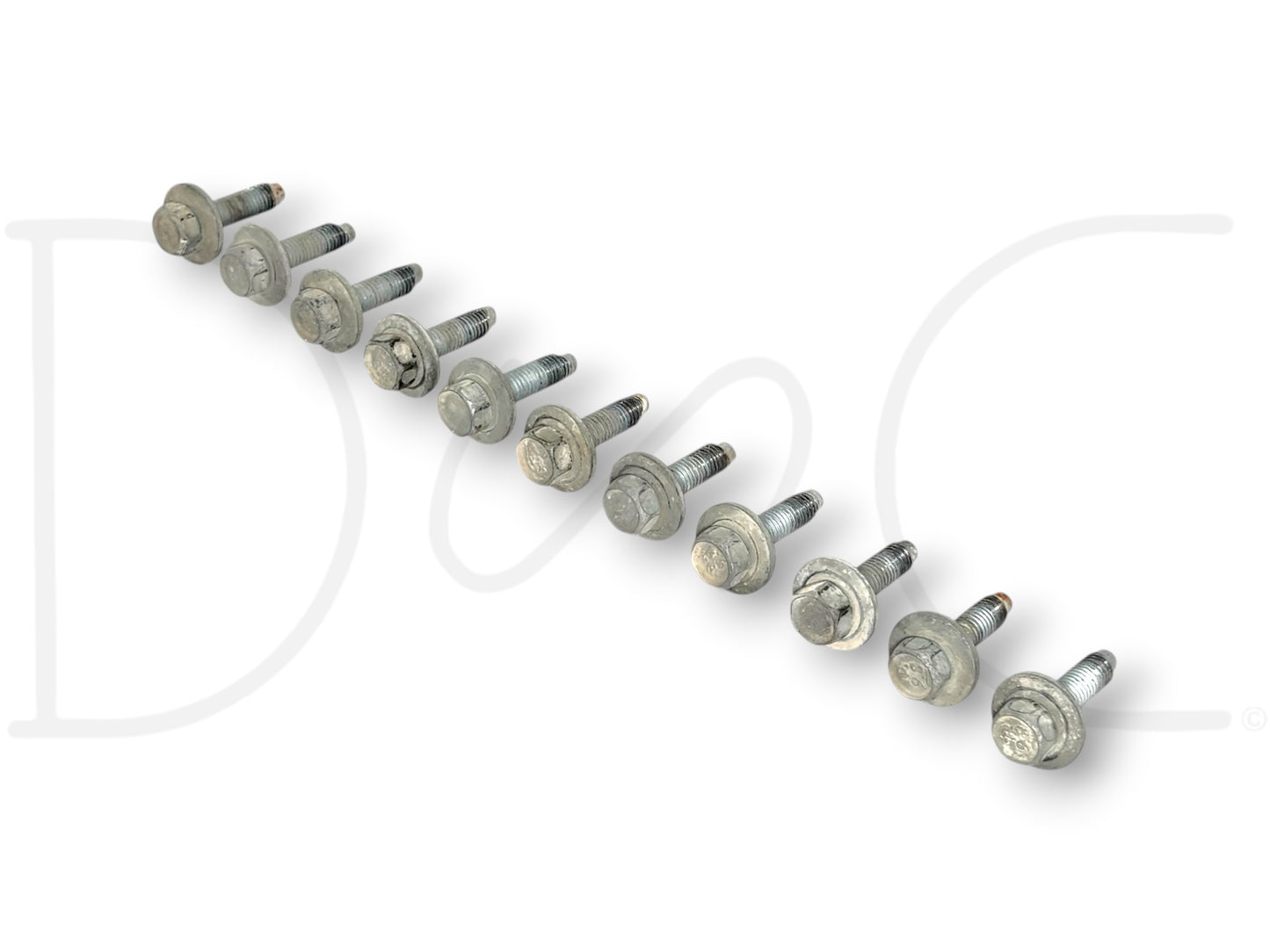 99-07 Ford F250 F350 Excursion Running Board Step To Cab Bolt Set OE [11] Bolts
