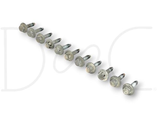 99-07 Ford F250 F350 Excursion Running Board Step To Cab Bolt Set OE [11] Bolts