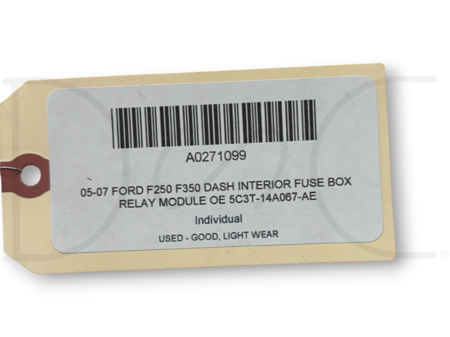 05-07 Ford F250 F350 Dash Interior Fuse Box Relay Module OE 5C3T-14A067-Ae