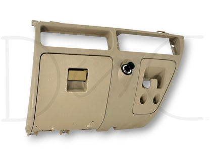 05-07 Ford F250 F350 Center Lower Dash Panel Tan Dashboard Storage Compartment