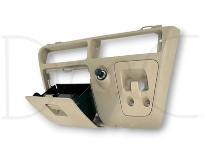 05-07 Ford F250 F350 Center Lower Dash Panel Tan Dashboard Storage Compartment