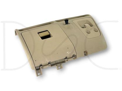 05-07 Ford F250 F350 Center Lower Dash Panel Tan Dashboard Storage Compartment