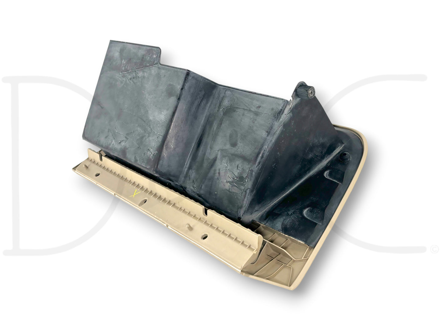 03-07 Ford F250 F350 Super Duty Tan Glove Box Storage Compartment
