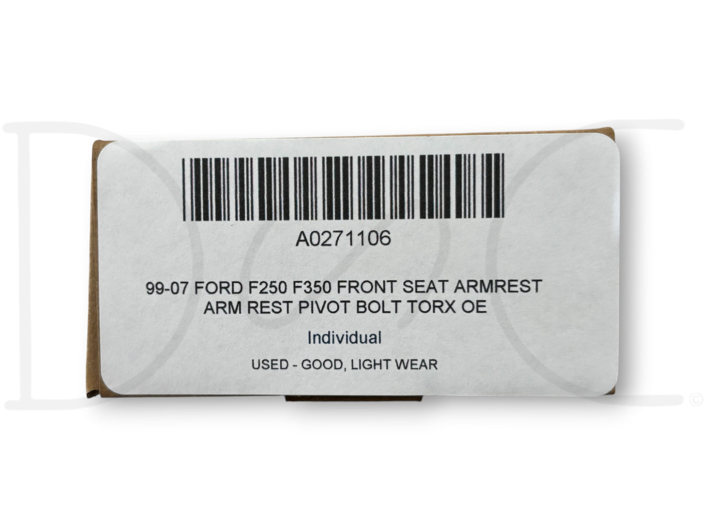 99-07 Ford F250 F350 Front Seat Armrest Arm Rest Pivot Bolt Torx OE