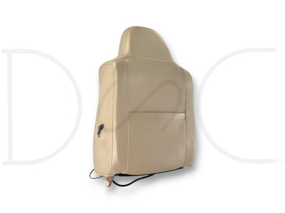 03-07 Ford F250 F350 Lariat RH Right Passenger Seat Back Cushion Tan Leather