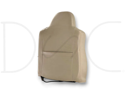 03-07 Ford F250 F350 Lariat RH Right Passenger Seat Back Cushion Tan Leather