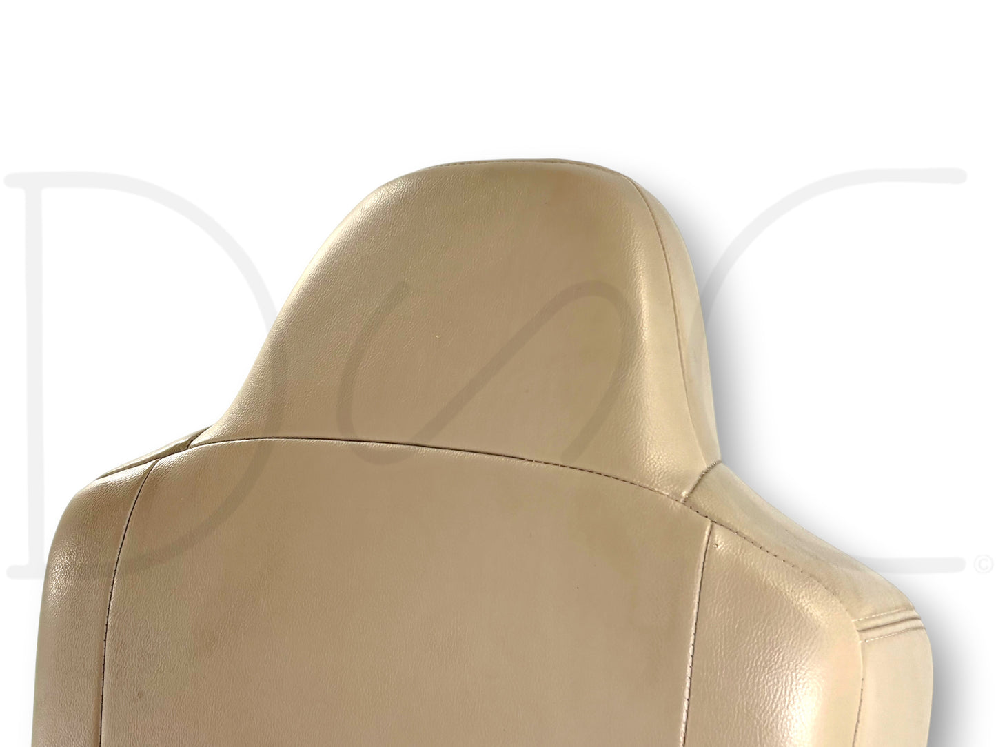 03-07 Ford F250 F350 Lariat RH Right Passenger Seat Back Cushion Tan Leather