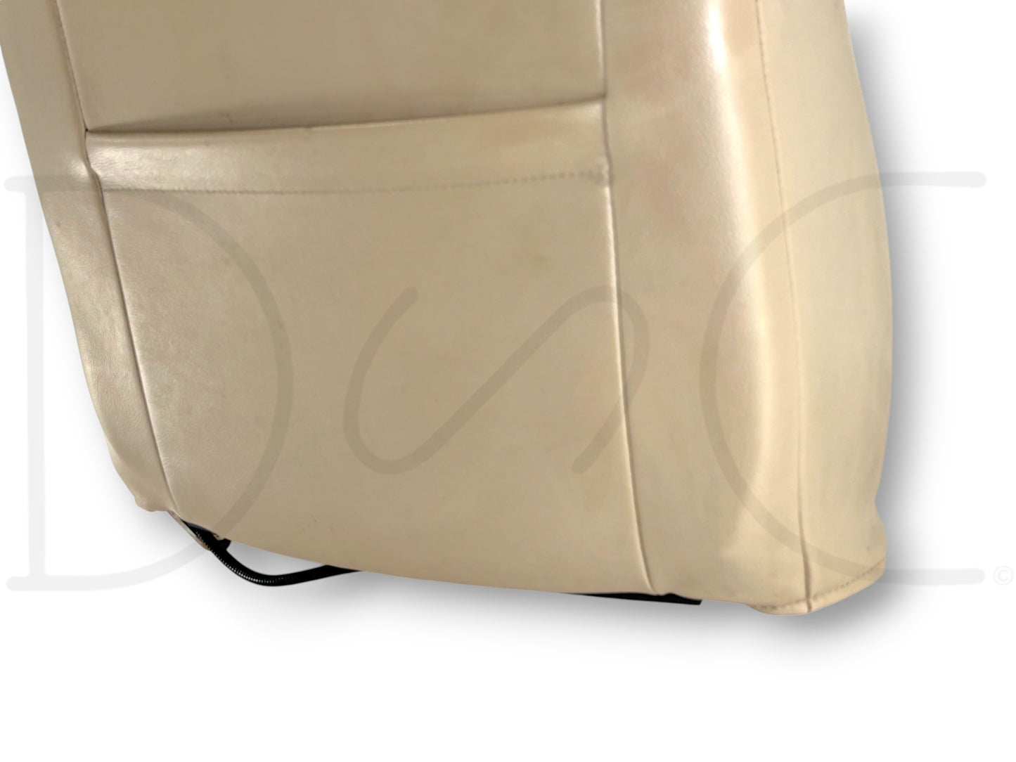 03-07 Ford F250 F350 Lariat RH Right Passenger Seat Back Cushion Tan Leather
