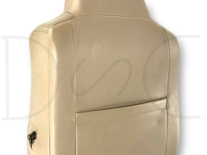 03-07 Ford F250 F350 Lariat RH Right Passenger Seat Back Cushion Tan Leather