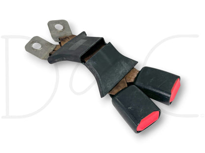 03-07 Ford F250 F350 Rear Seat Belt Seatbelt Latch Buckle Double Tan OE