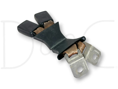 03-07 Ford F250 F350 Rear Seat Belt Seatbelt Latch Buckle Double Tan OE
