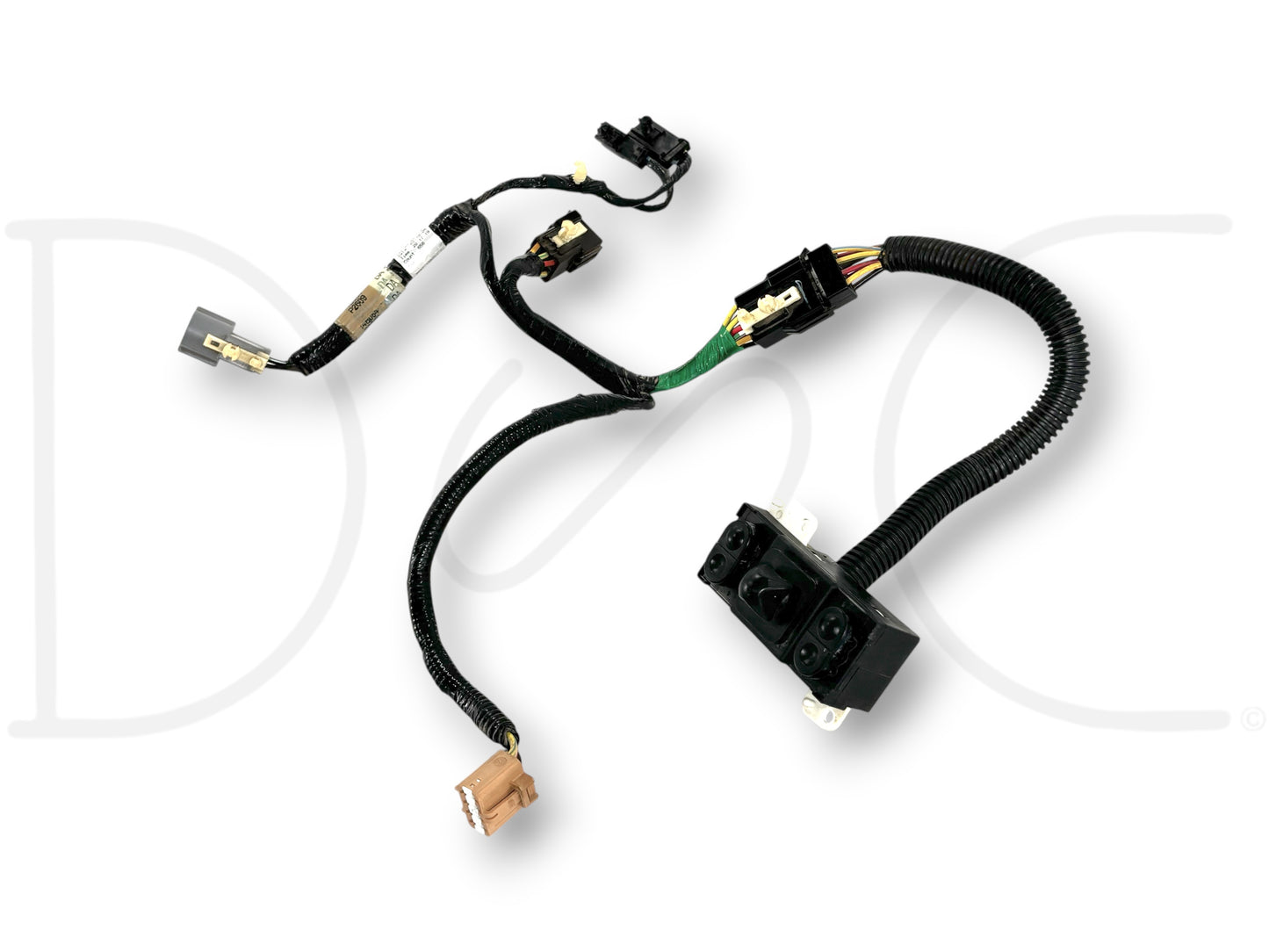 02-07 Ford F250 F350 RH Right Passenger Power Seat Switch Control Wiring Harness