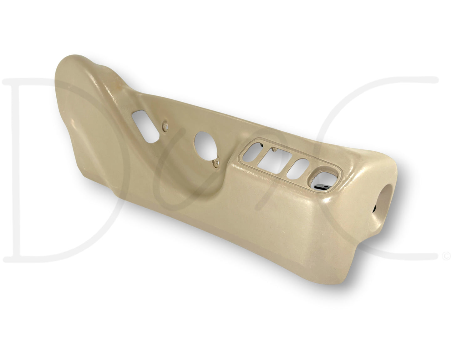 99-07 Ford F250 F350 RH Right Passenger Power Heated Seat Side Trim Bezel OE Tan
