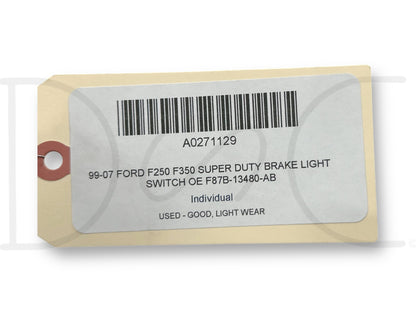 99-07 Ford F250 F350 Super Duty Brake Light Switch OE F87B-13480-AB