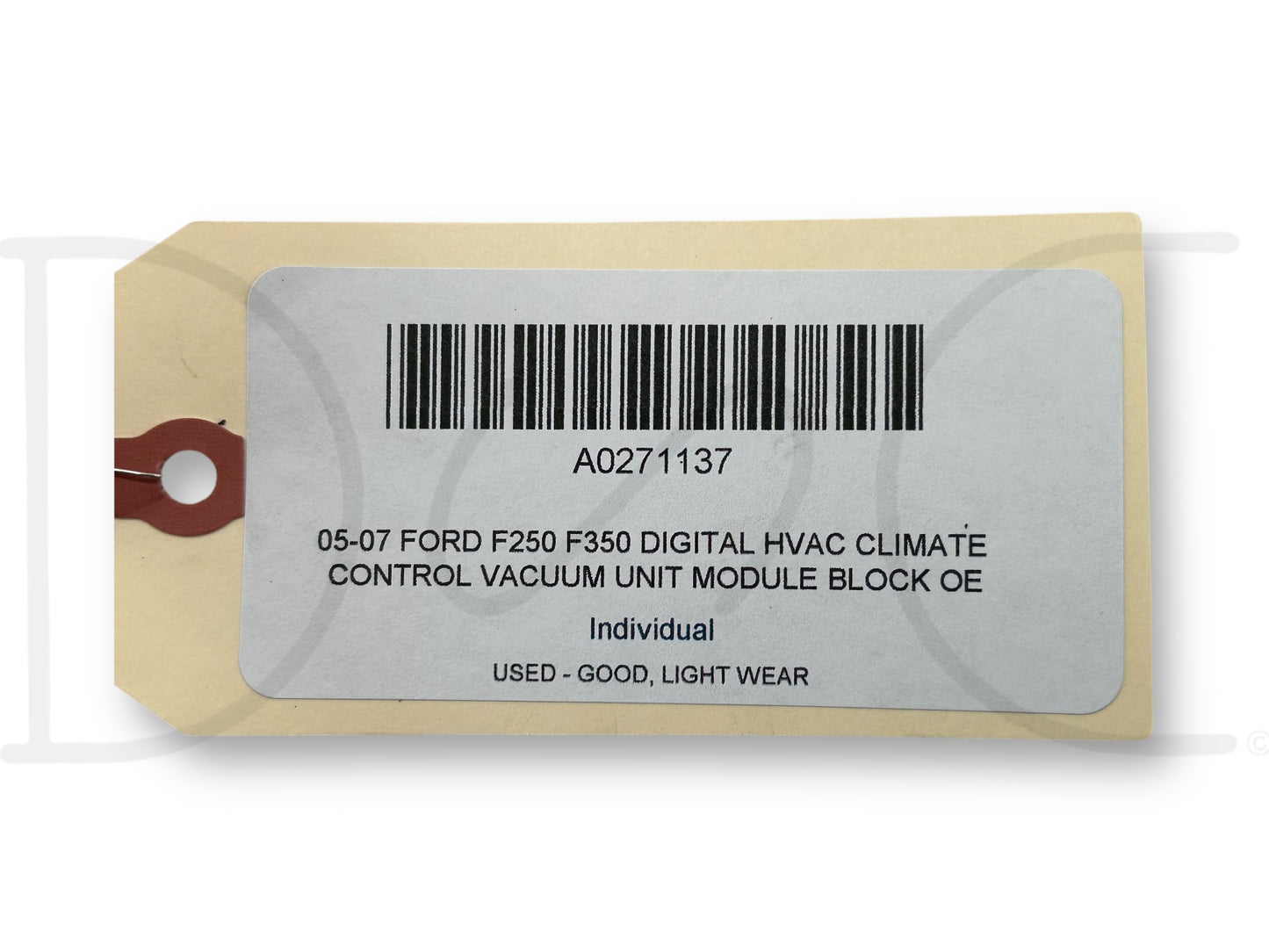 05-07 Ford F250 F350 Digital HVAC Climate Control Vacuum Unit Module Block OE