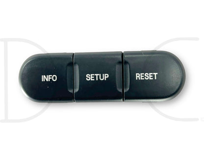 05-07 Ford F250 F350 Dash Cluster Info Setup Reset Button Switch Buttons OE