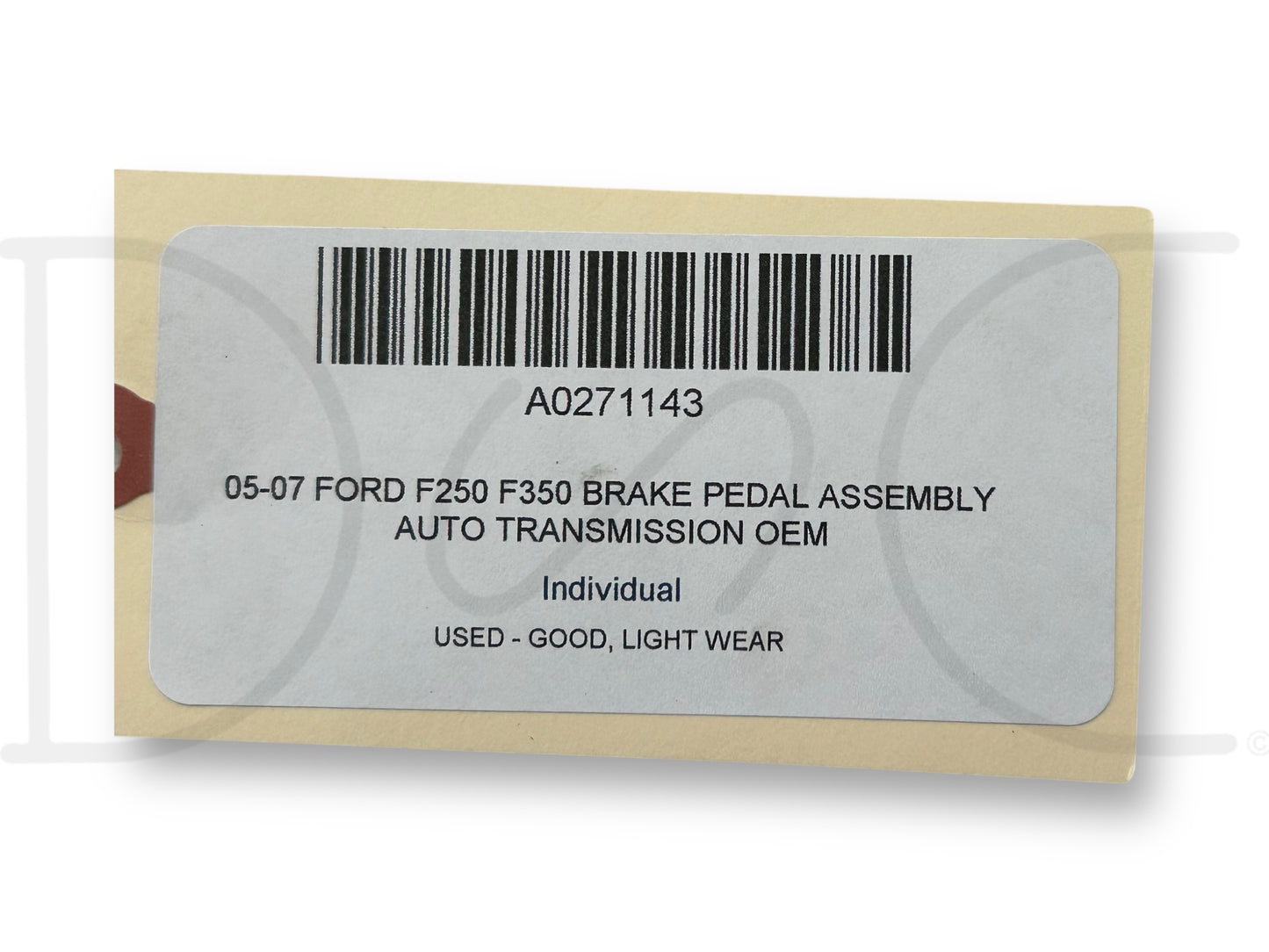05-07 Ford F250 F350 Brake Pedal Assembly Auto Transmission OEM