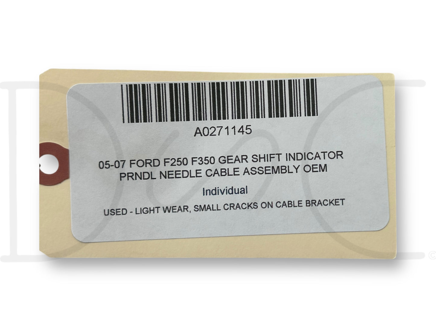 05-07 Ford F250 F350 Gear Shift Indicator Prndl Needle Cable Assembly OEM